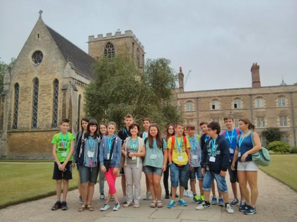 CAMBRIDGE (UK) college, luglio  